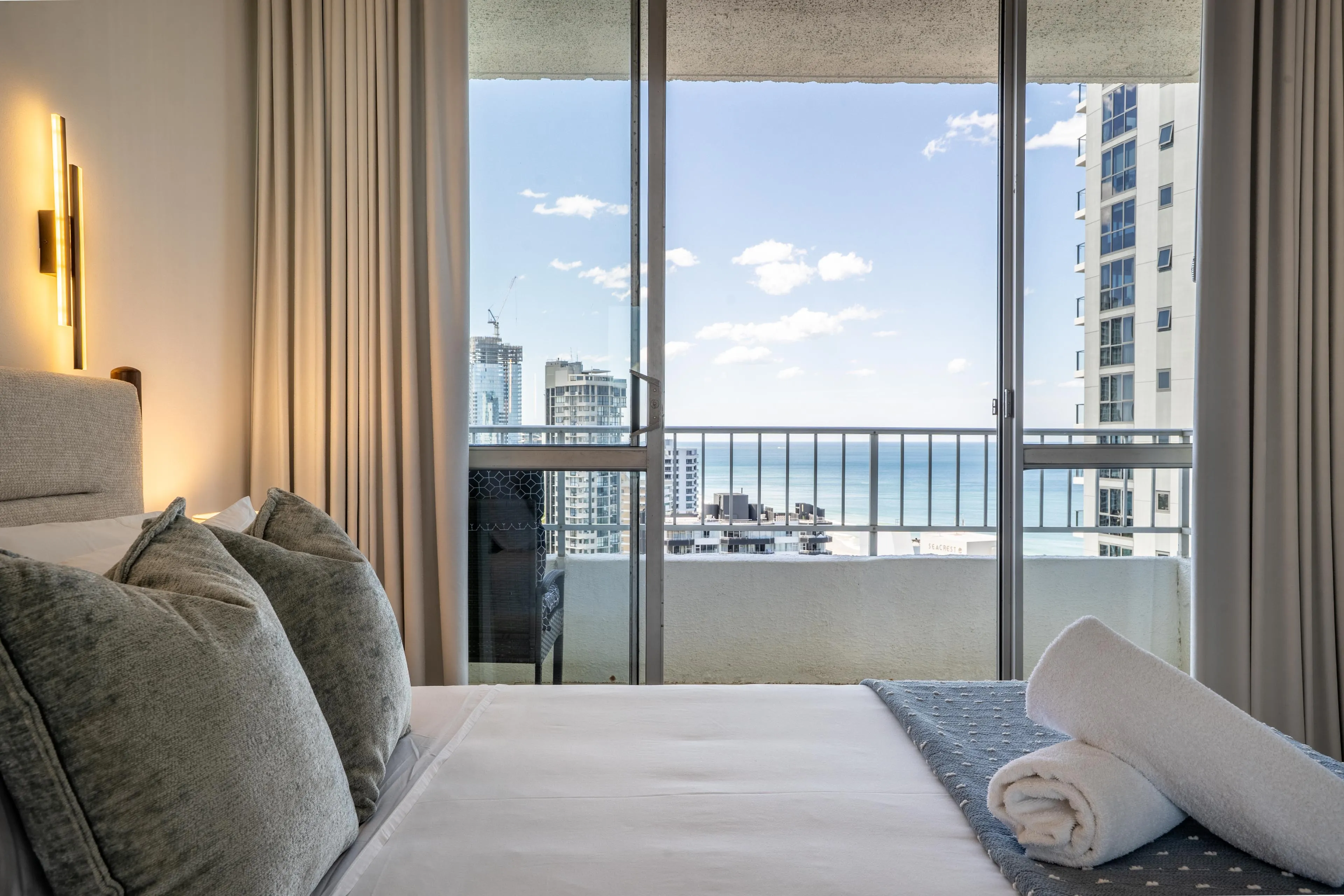 Luxe 2BR Coastal Getaway - Ocean & Skyline Views! - Image 3