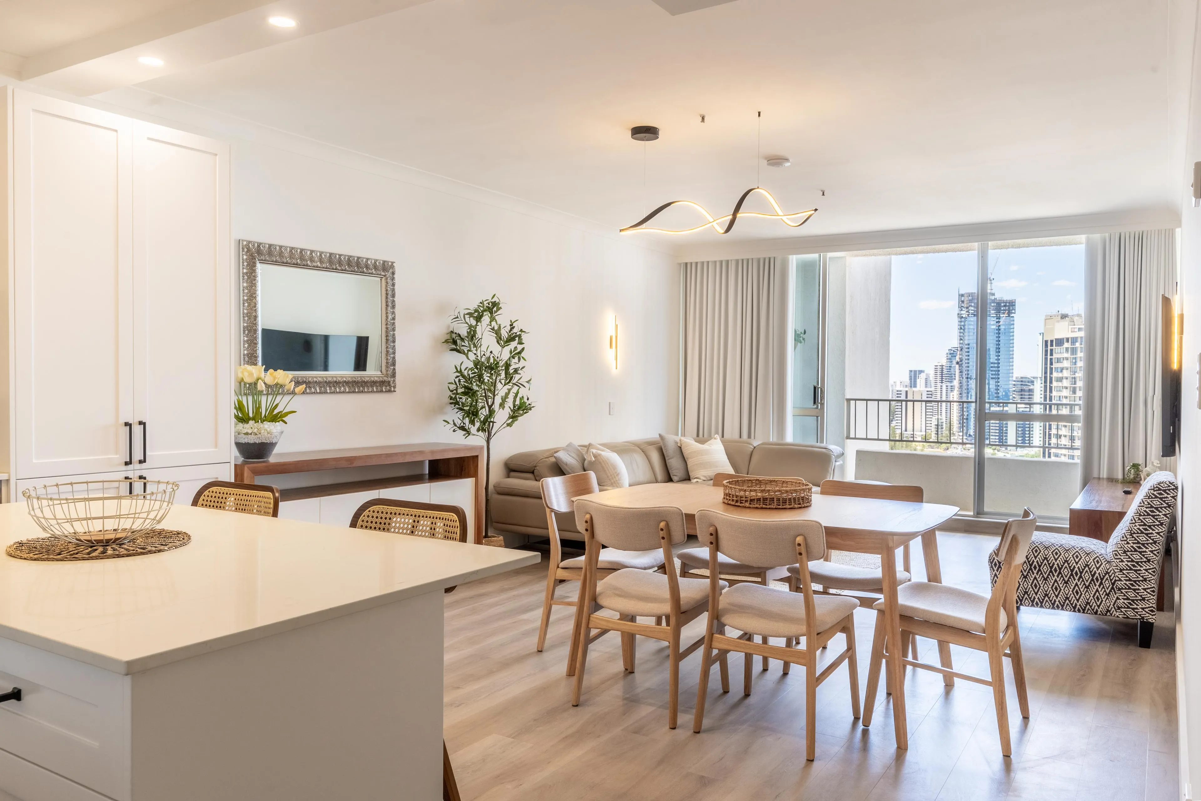 Luxe 2BR Coastal Getaway - Ocean & Skyline Views! - Image 4